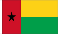 Guinea Bissau Hand Waving Flags